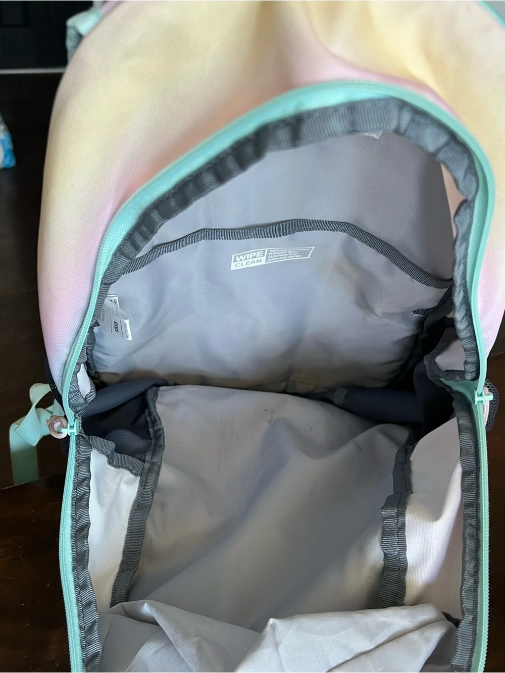 adidas Kids Pastel Tie-Dye Backpack - Mint/Pink/Yellow